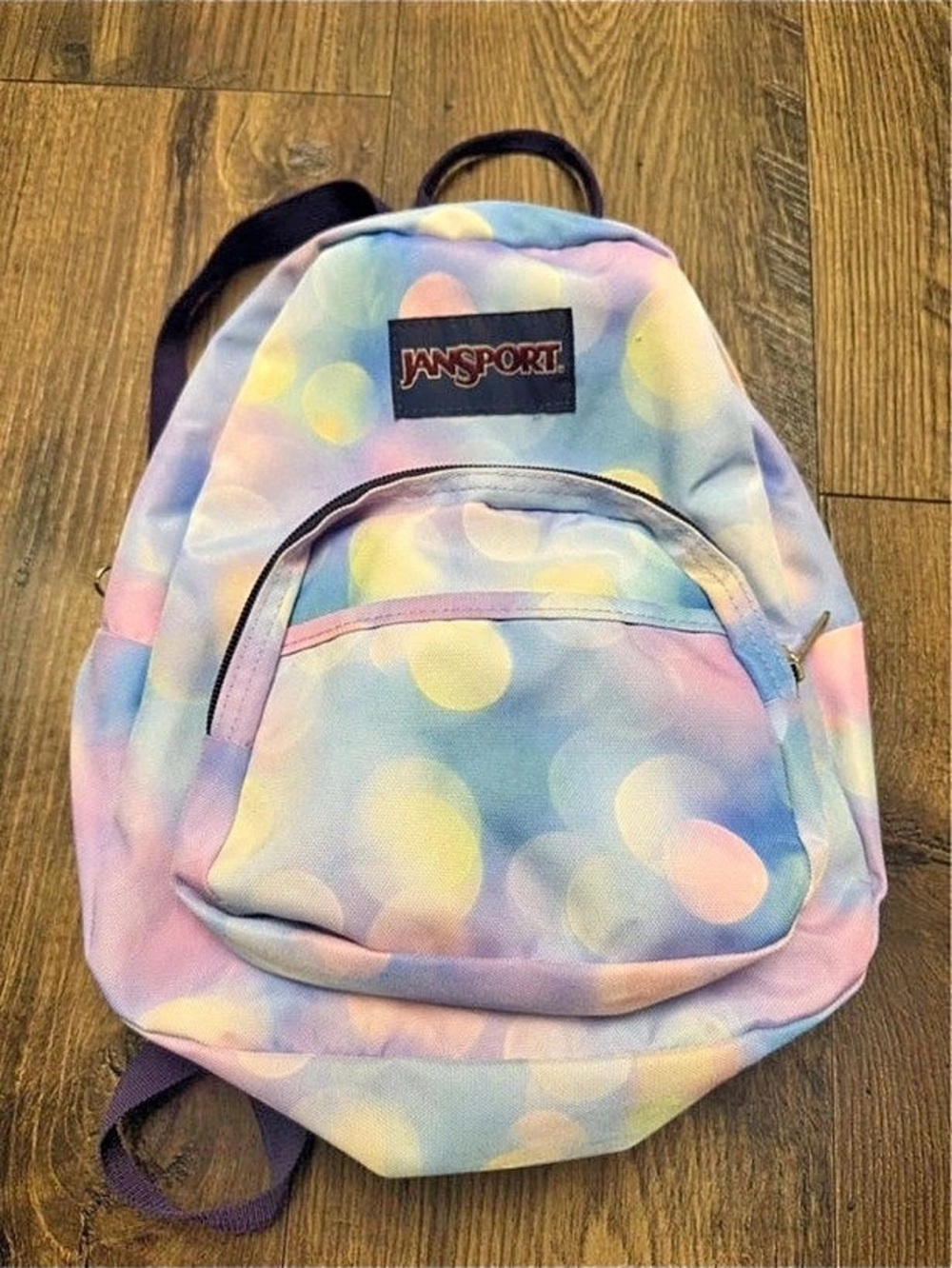 JanSport Pastel Multicolor Mini Backpack